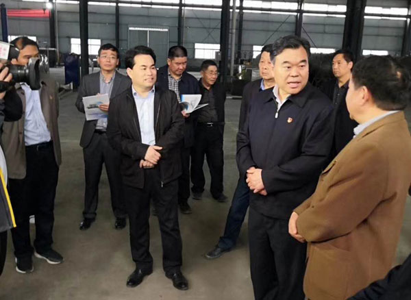 周口市市委劉繼標書記蒞臨我公司考察、指導工作